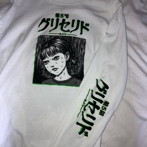 Junji Ito Glyceride long sleeve t-shirt 💚